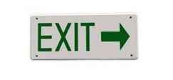 Box Type LED Exit Sign